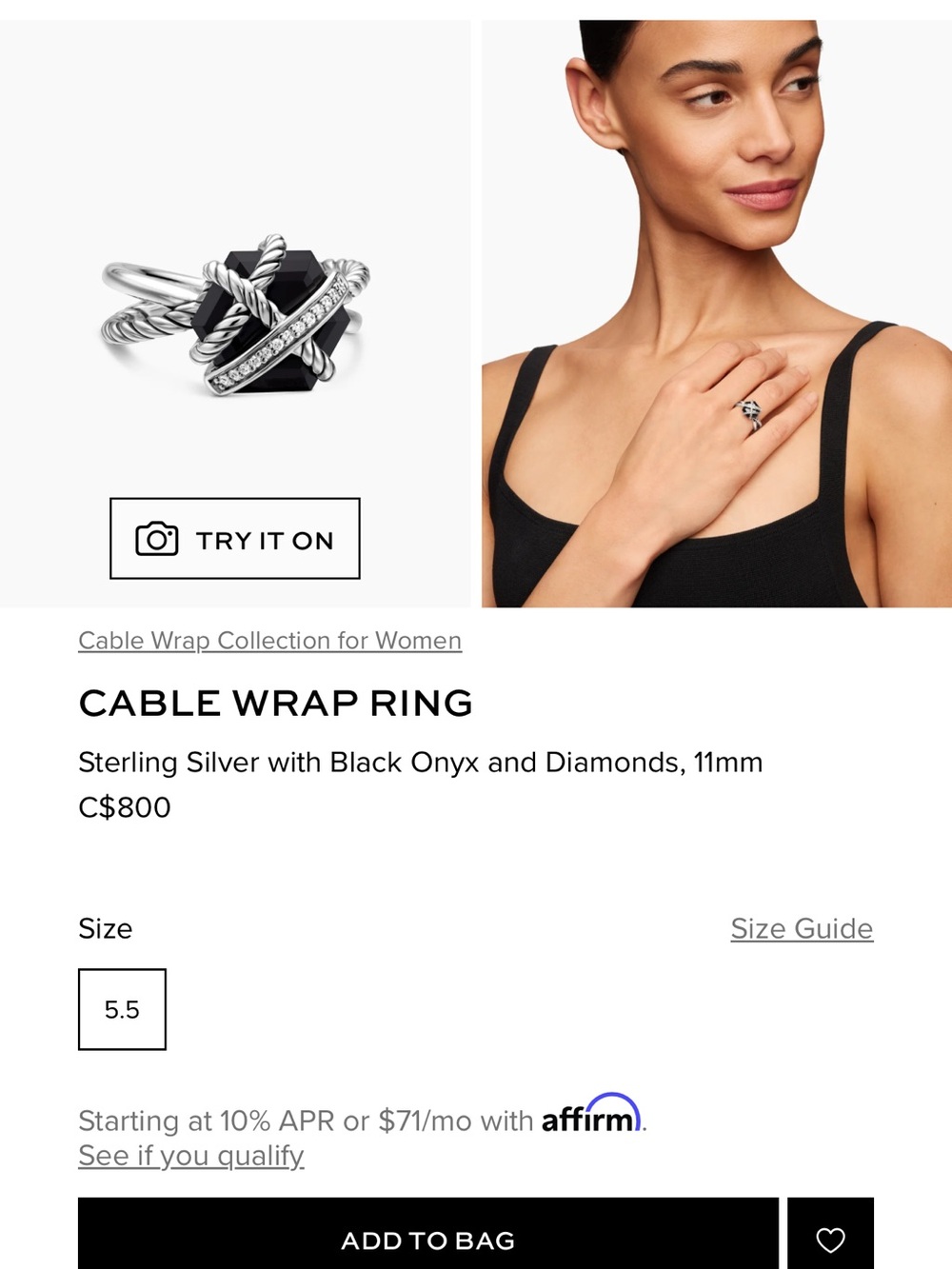 David Yurman ring - Picture 2 of 5